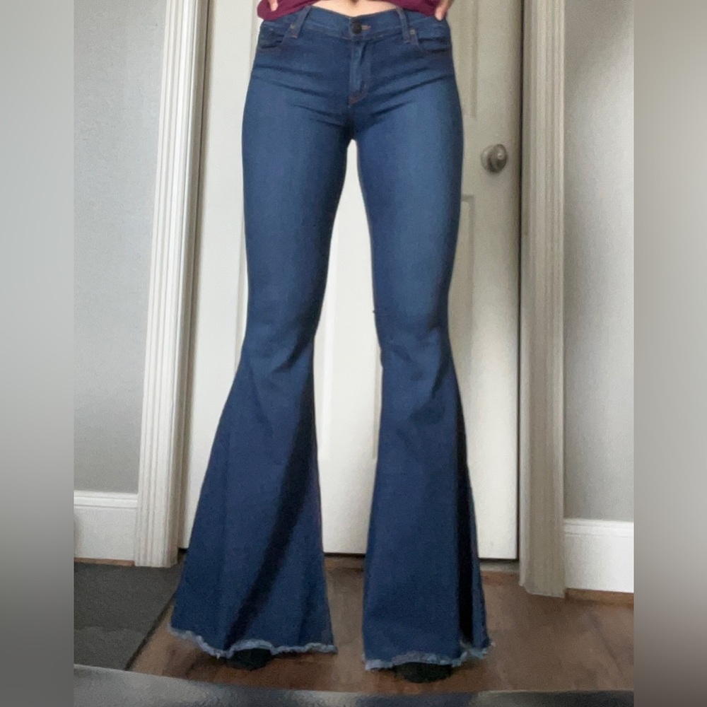 Free people bell bottom jeans